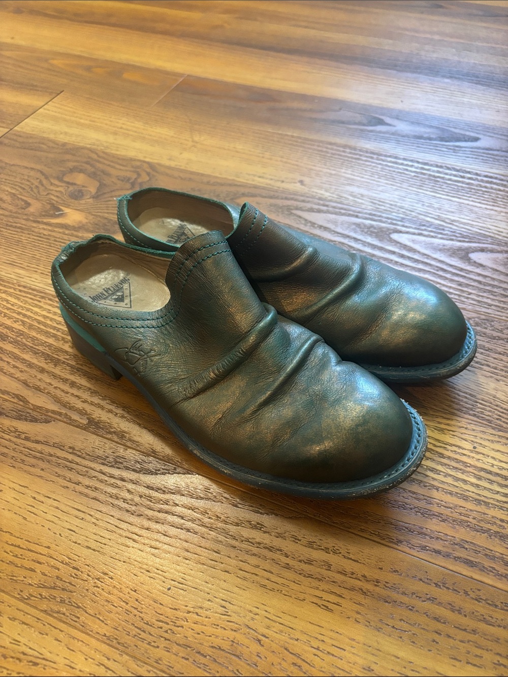 John Fluevog Tullia Causal Leather Mule - Picture 2 of 8
